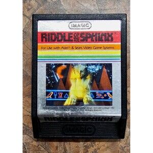 Imagic - Riddle of the Sphinx - 720106-1 - 1982 - ATARI 2600 - Cartridge only